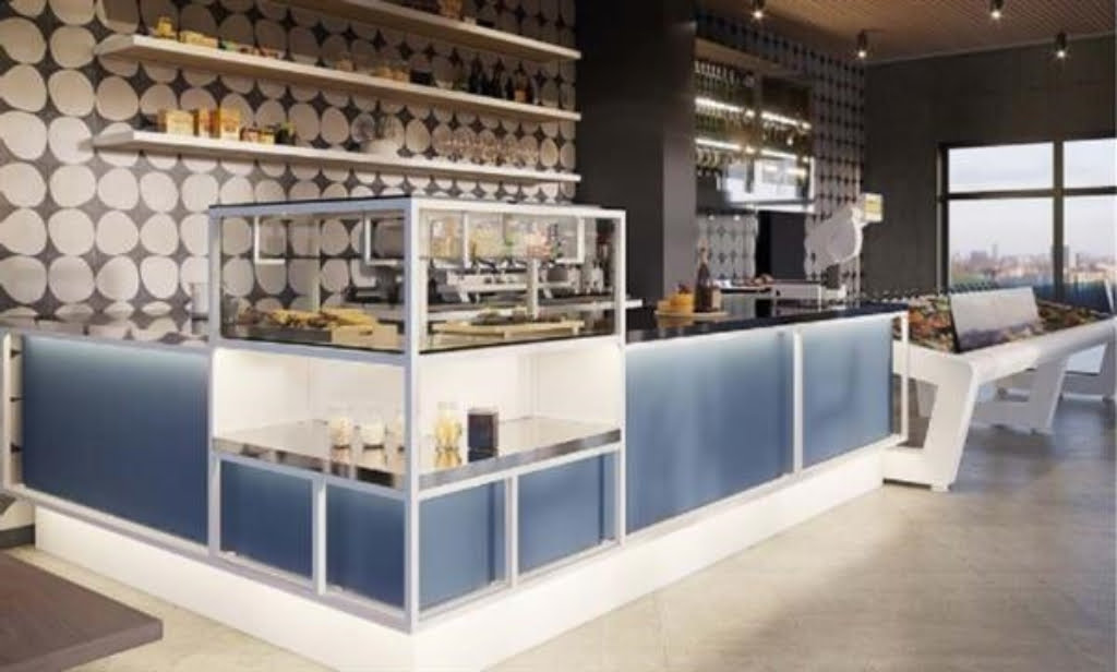 Arredamento BAR COMPLETO 3 Metri Lineari - NordAcciaio Prime