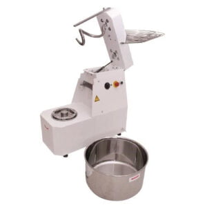 Impastatrice a Spirale 42 Litri 33 Kg di Impasto Vasca Estraibile 2 Velocità