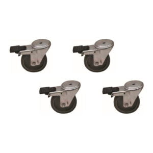 Kit 4 ruote per Impastatrici Pizza